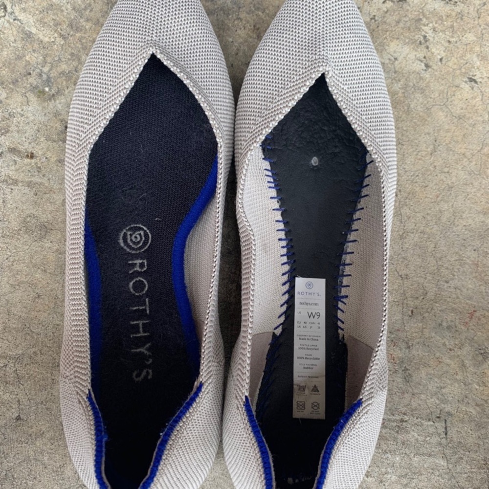 Rothy’s flat women shoes size 9